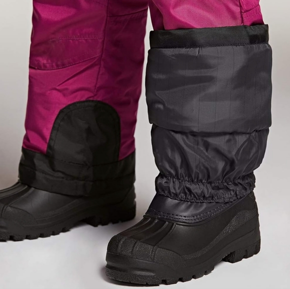 TSLA Toddler Girl Winter Snow Bib Waterproof Overalls, Ripstop Ski Pants 2T - Picture 4 of 10